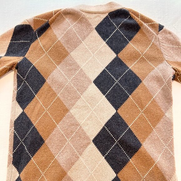 Nili Lotan Argyle Cardigan - Picture 1 of 5